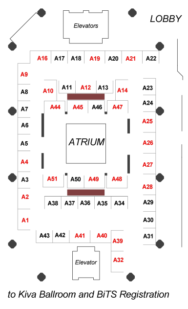 BiTS EXPO 2016 Booth Floorplan