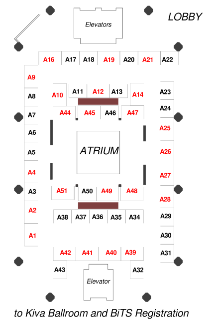 BiTS Expo Booth Floorplan