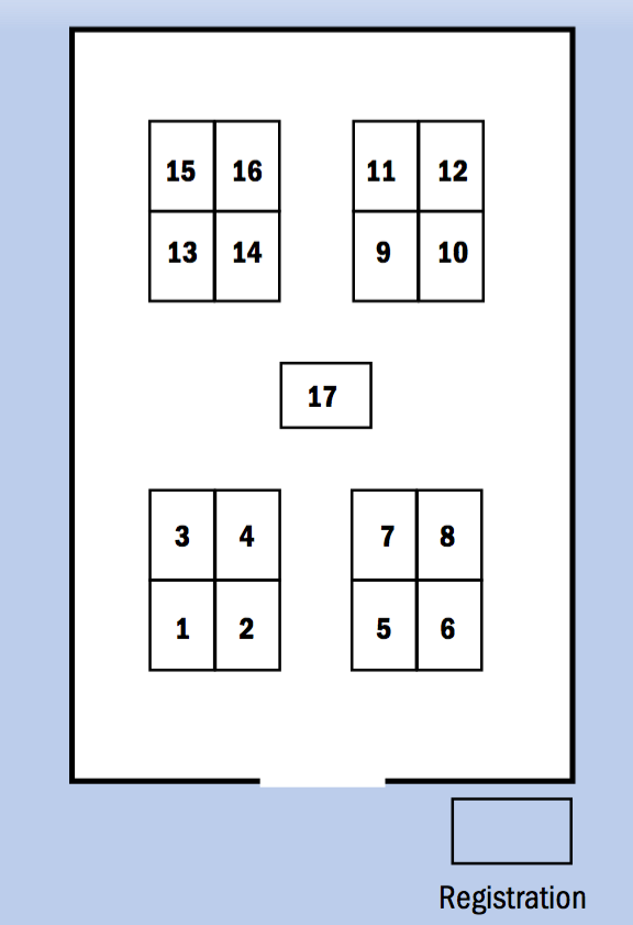 TestConX China EXPO 2018 Booth Floorplan