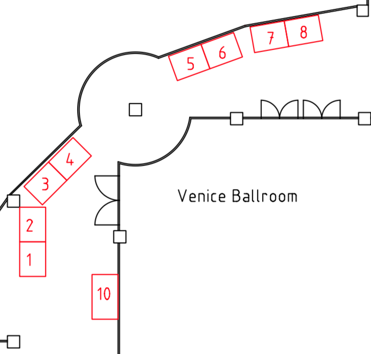 TestConX China EXPO 2018 Booth Floorplan
