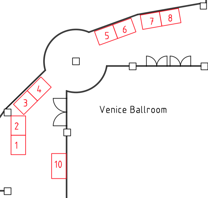 TestConX  China EXPO 2018 Booth Floorplan