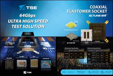 TSE AD1 GND Housing Elastomer Socket